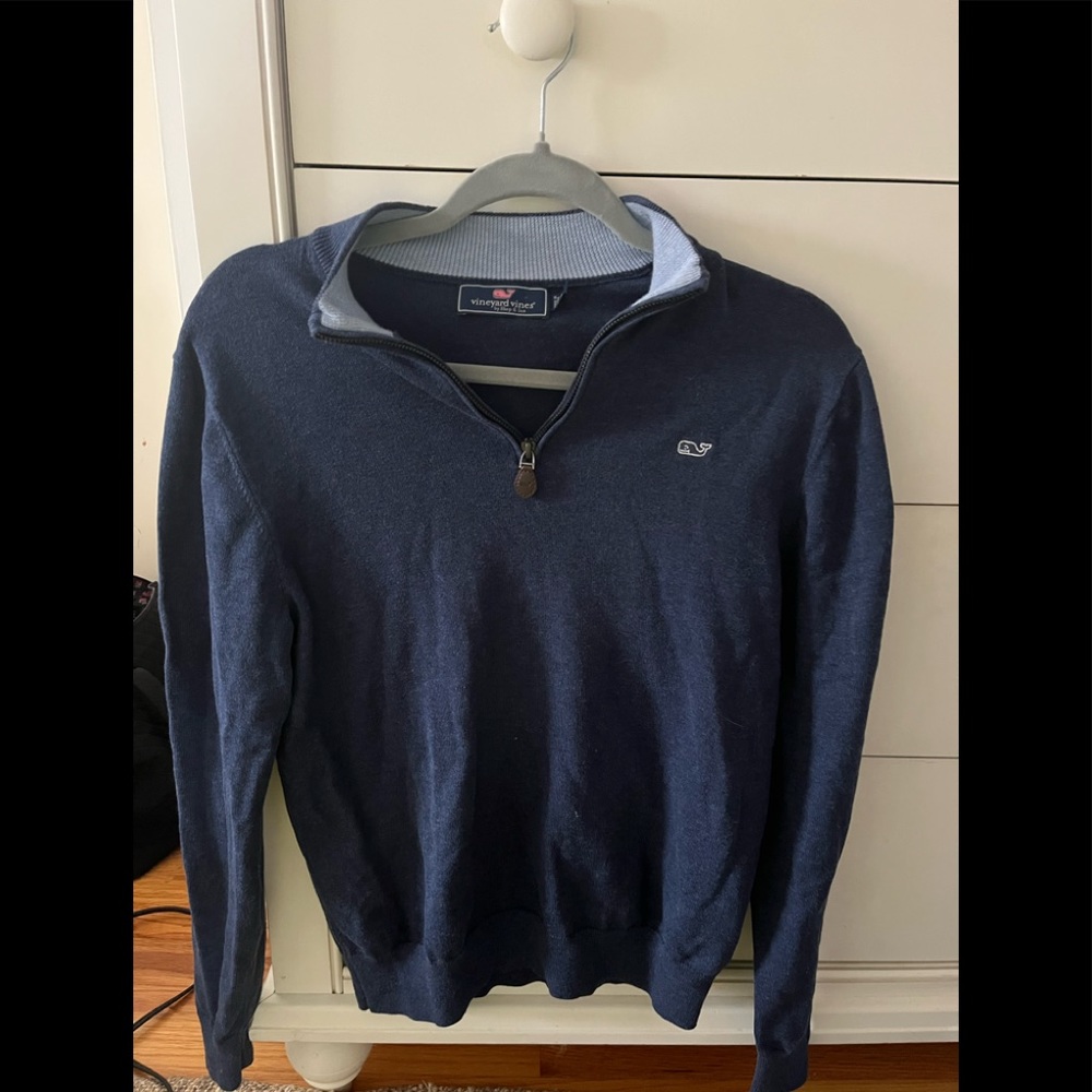 vineyard vines boys zip up